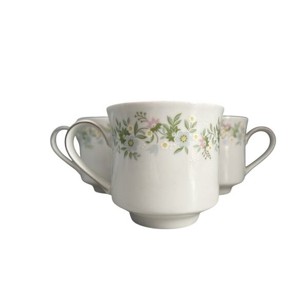 (3) Johann Haviland Bavaria Forever Spring Coffee Mugs Tea Cups Germany Flowers - Picture 3 of 13